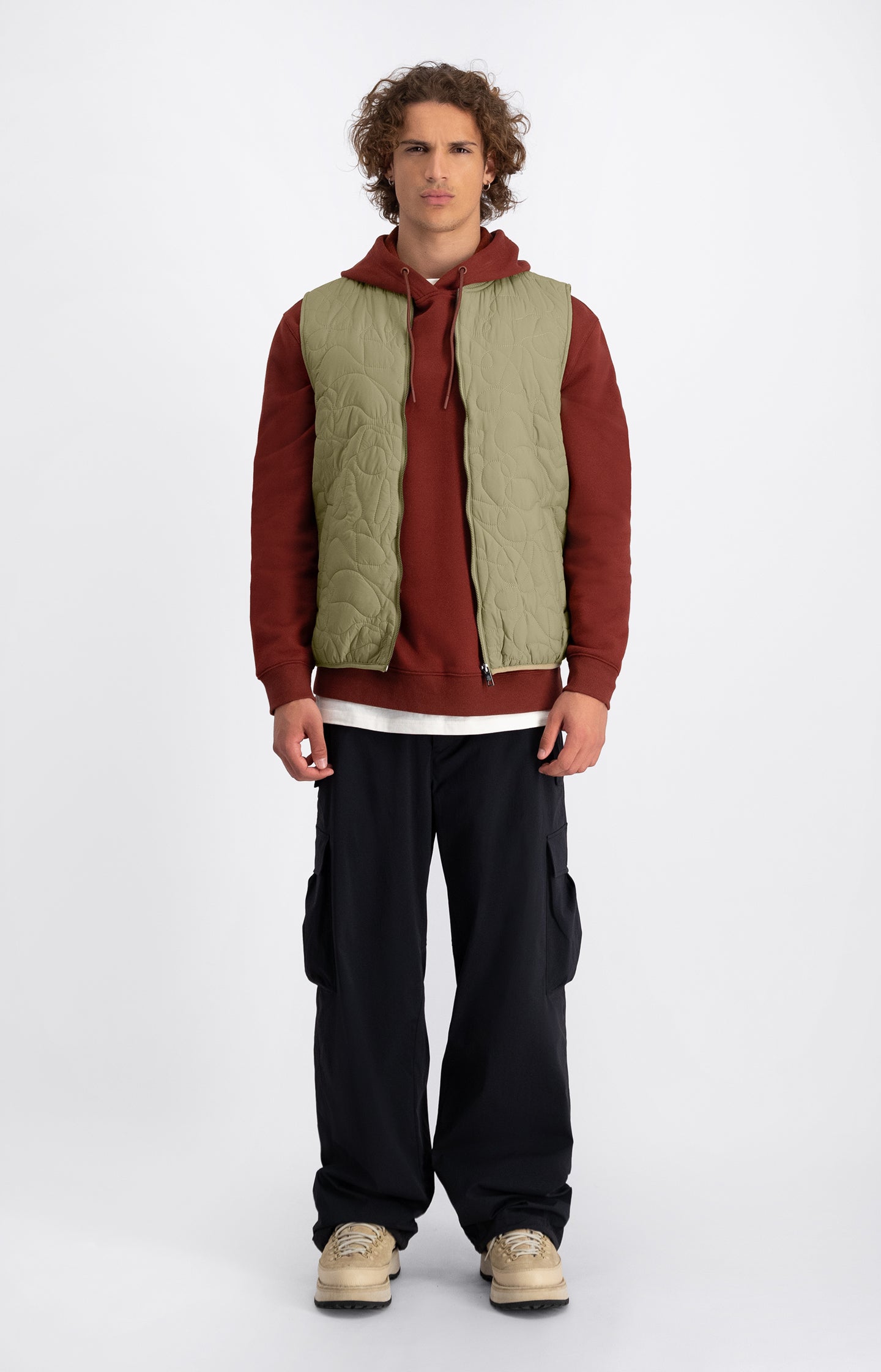 FOSSIL LAW OF THE SEA X POEDERBAAS QUILTED BODYWARMER