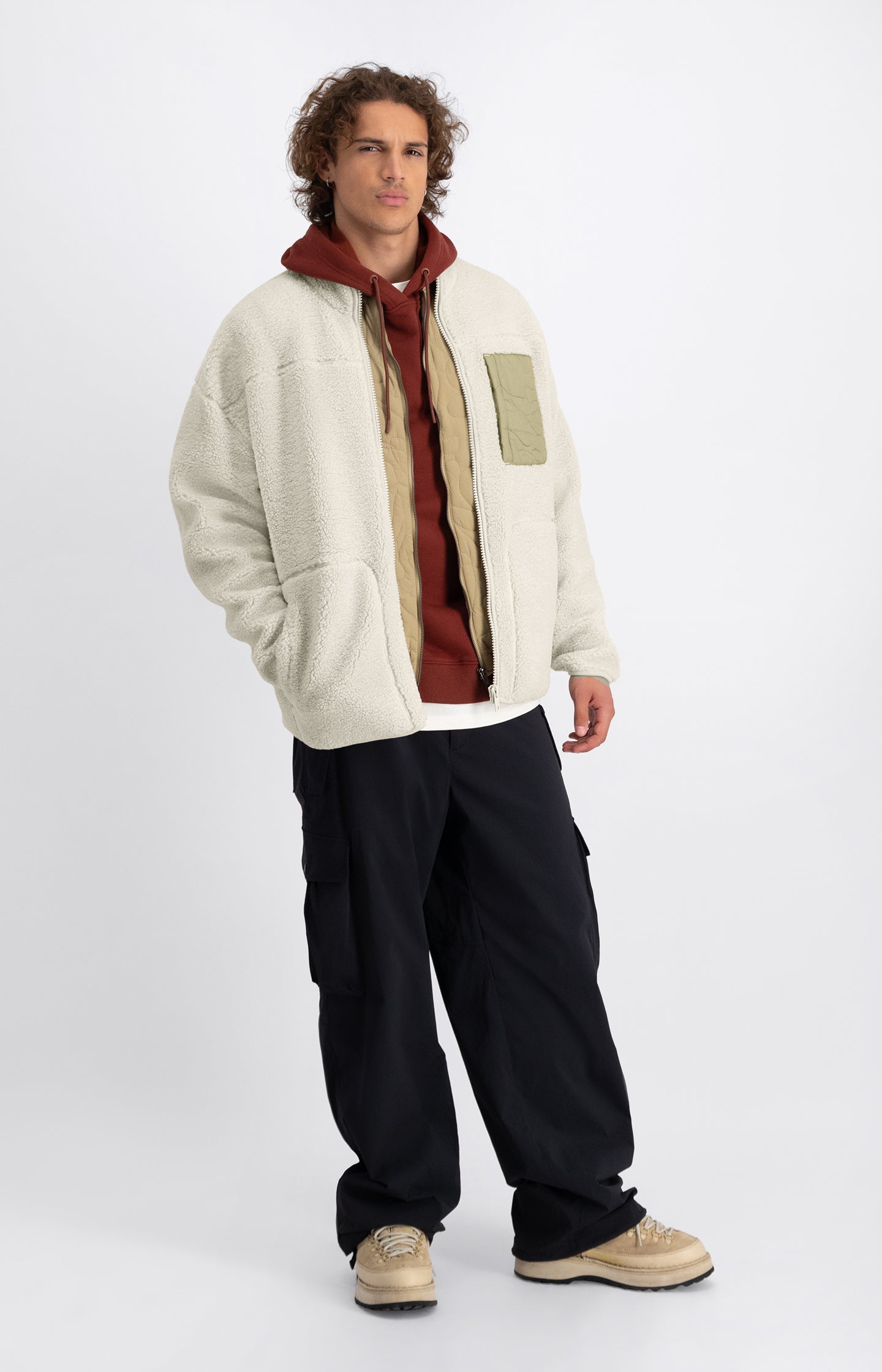 RHEA LAW OF THE SEA X POEDERBAAS SHERPA JACKET