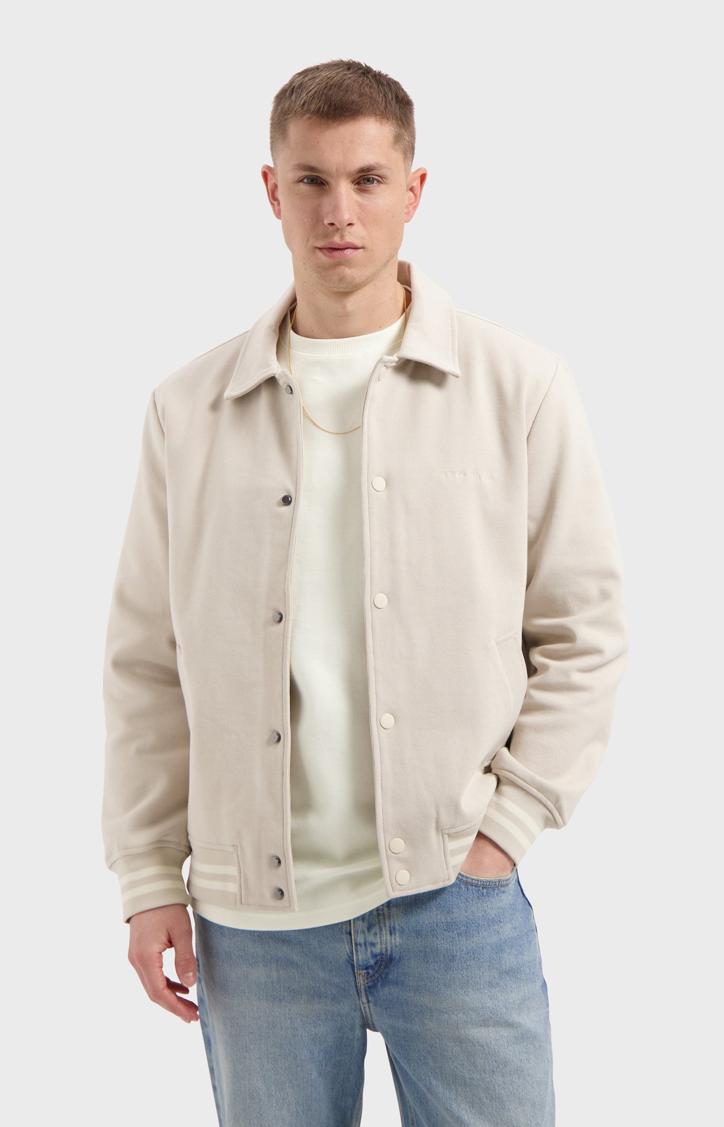 CLYNE STRUCTURED JERSEY JACKET