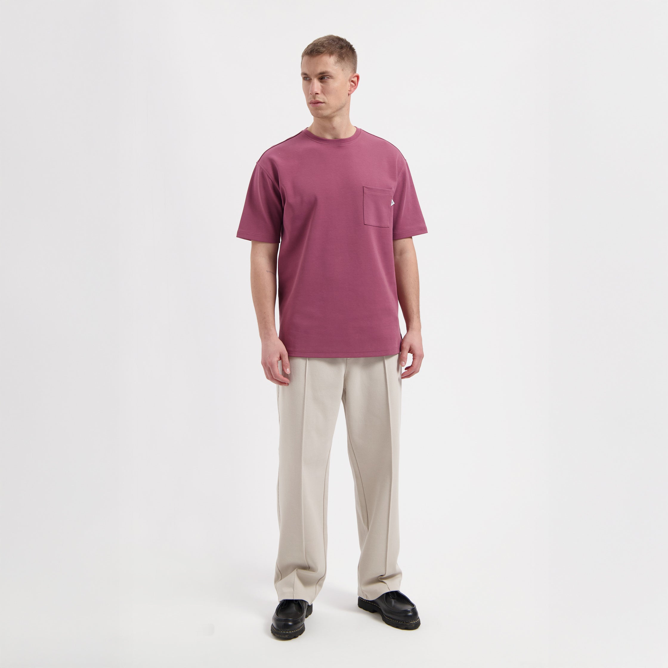 NAVAR RIBBED SWEAT PANTS