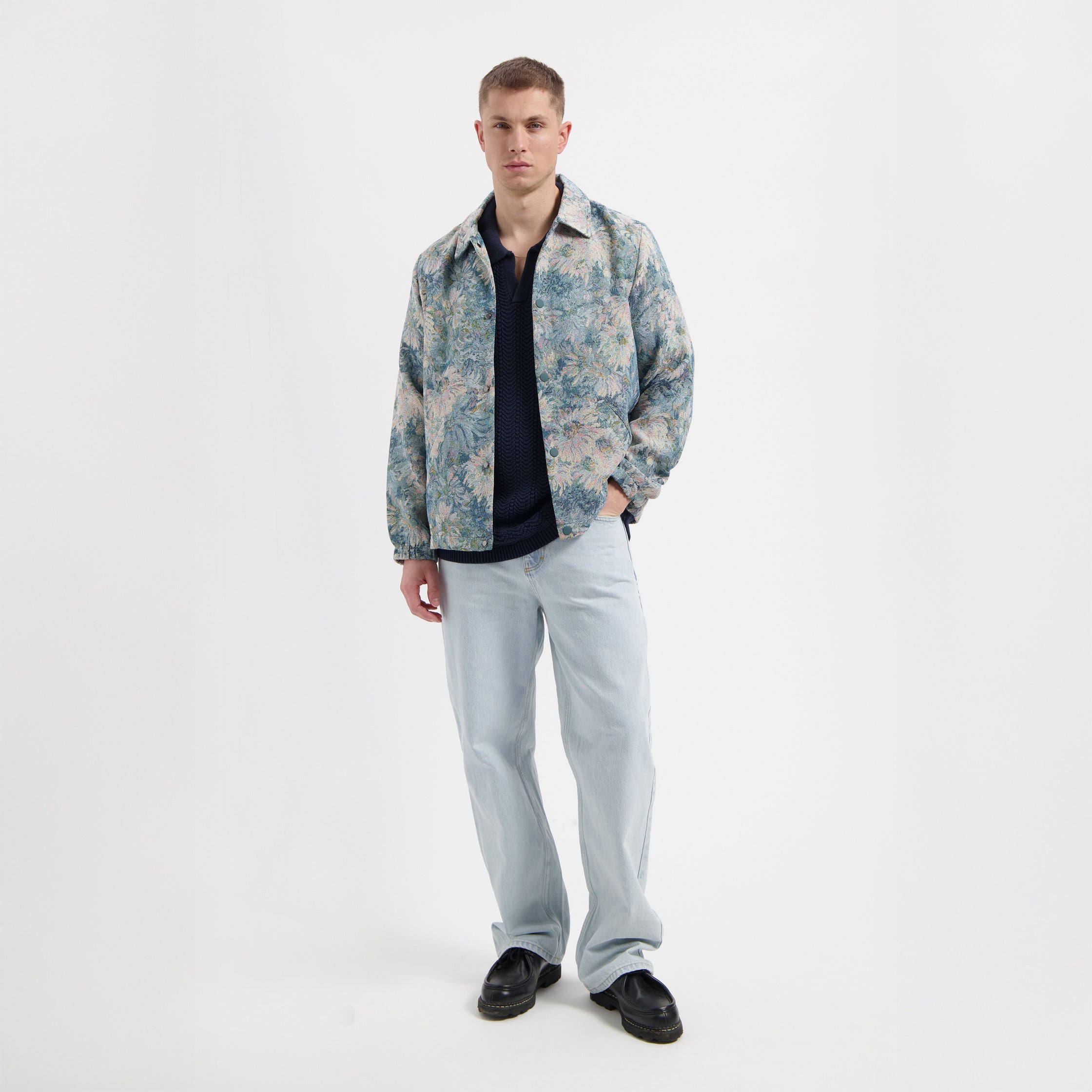 FERREN JACQUARD SHIRTJACKET