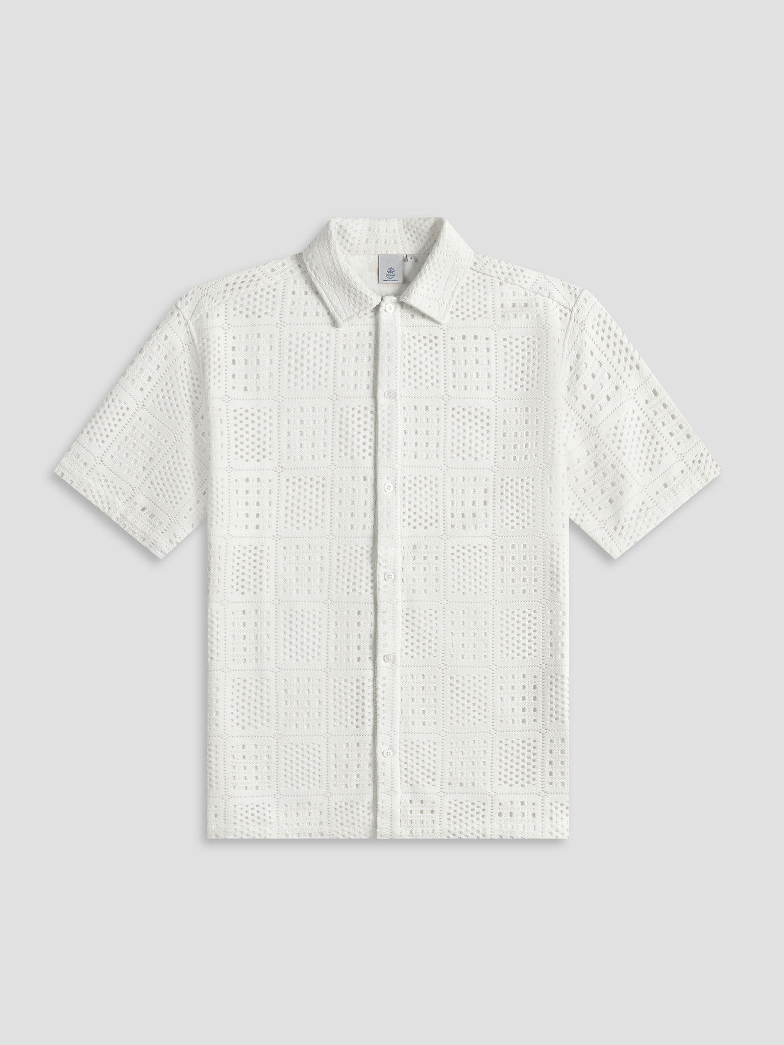SIREN AJOUR KNITTED RESORT SHIRT