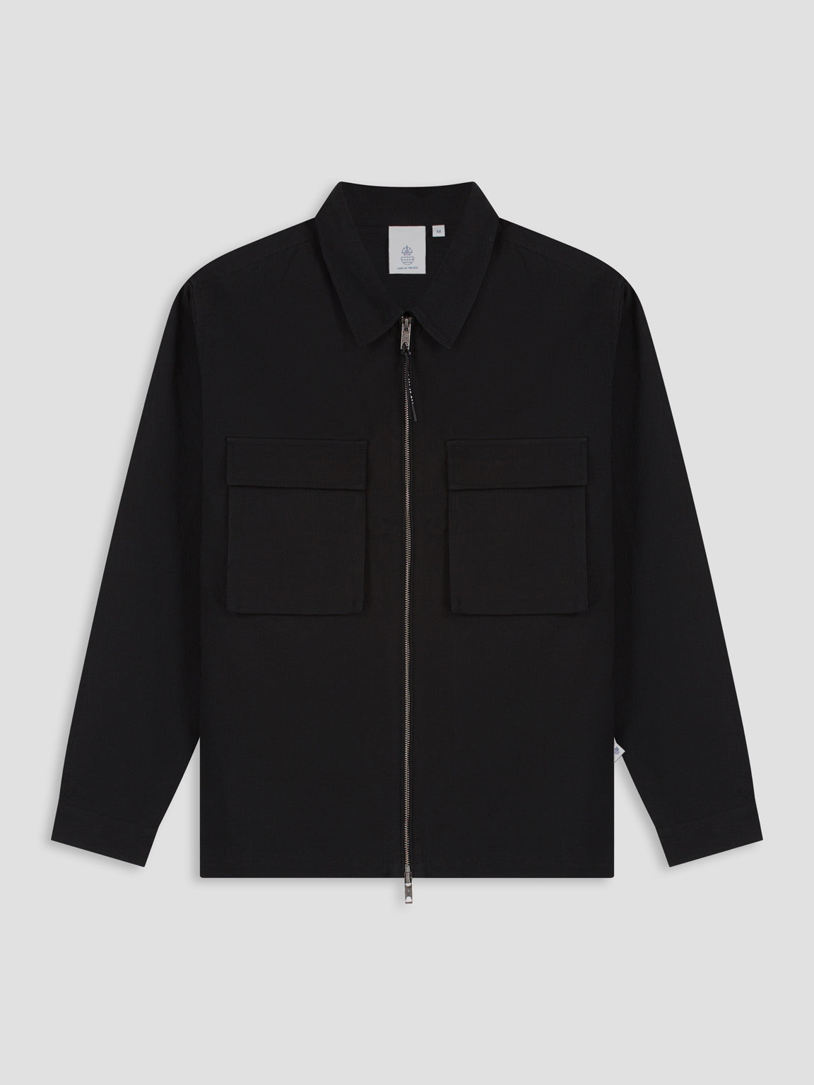 SKALD STRUCTURED COTTON SHIRT JACKET