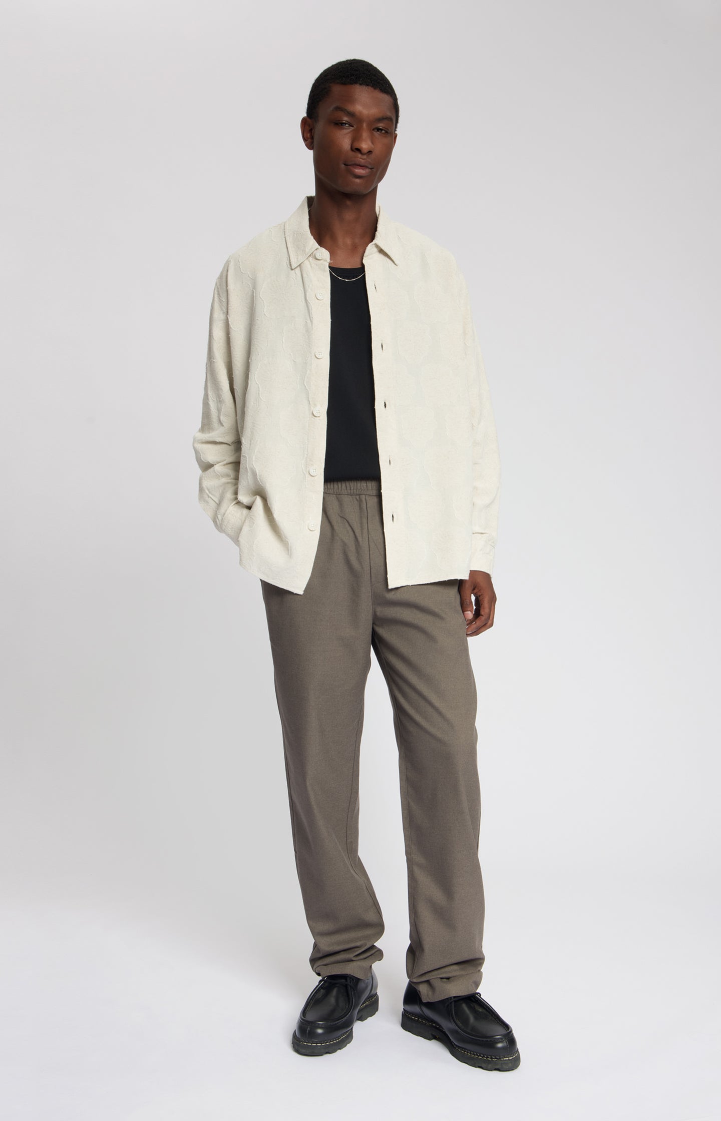 DUSK JACQUARD OVERSHIRT