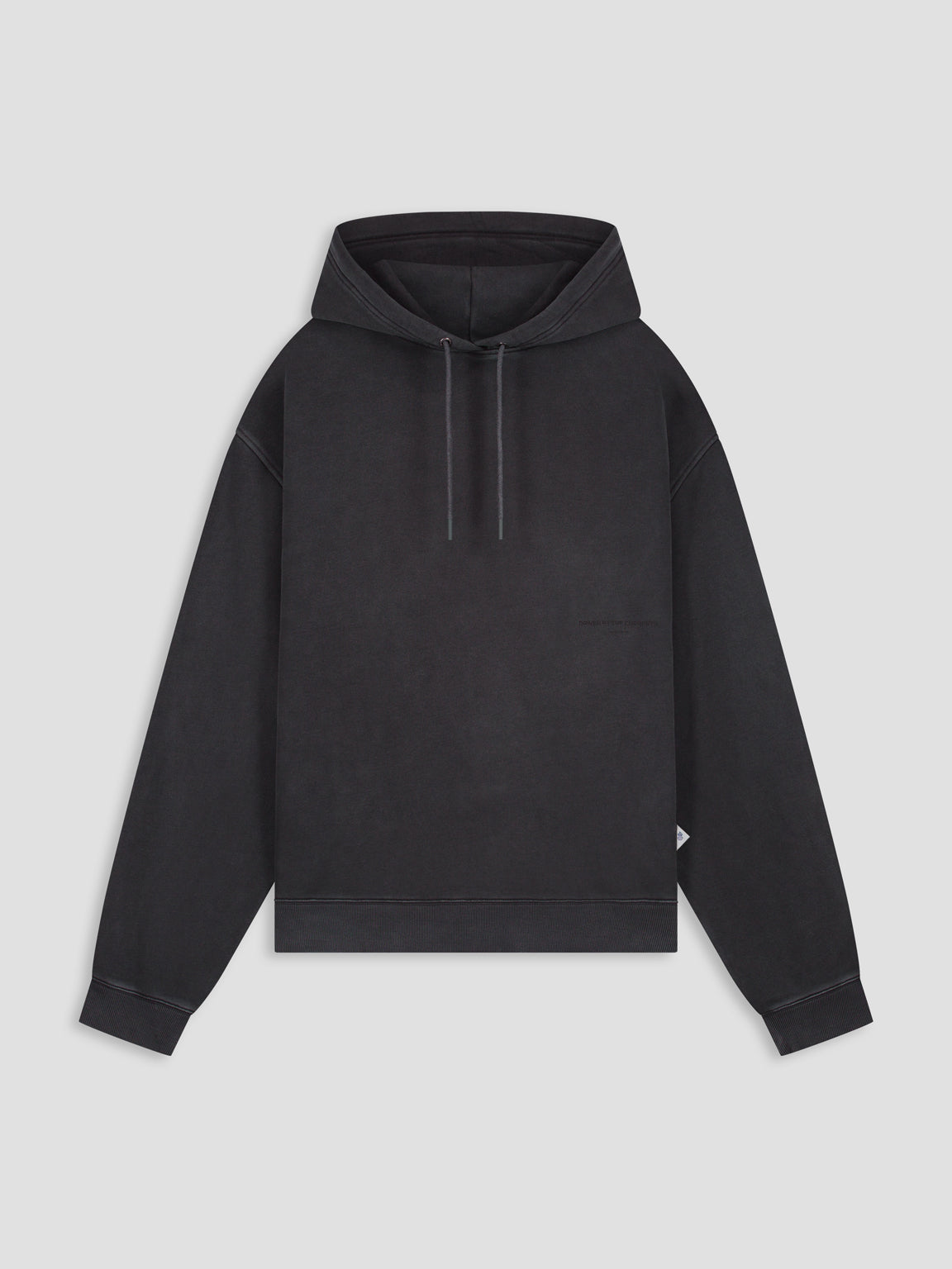 RIPPLET GARMENT DYED SWEAT HOODIE