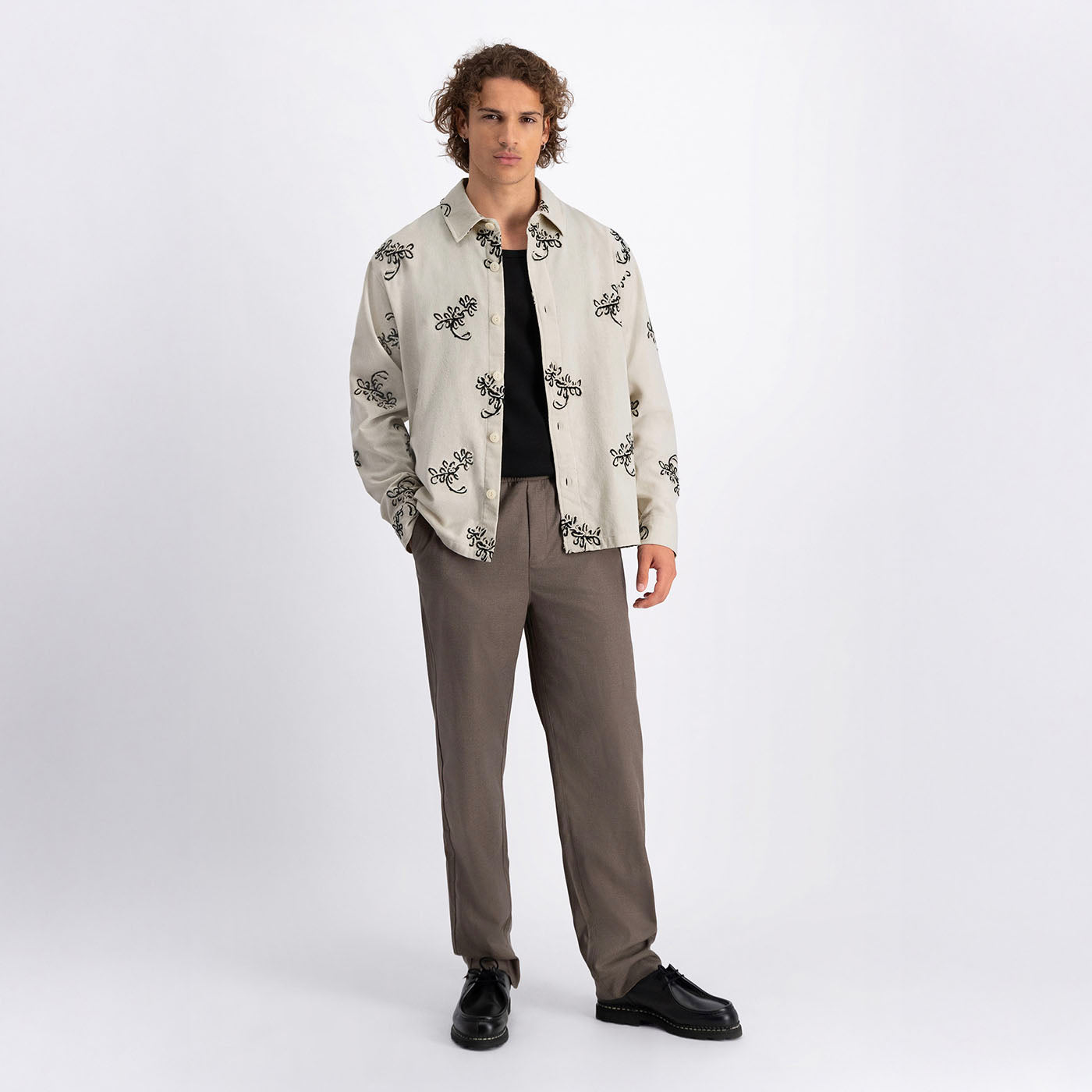HADDOCK EMBROIDERED SHIRT