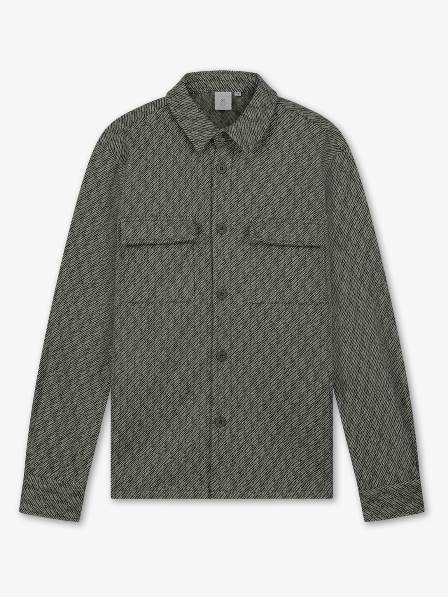 APATE KNITTED TWILL OVERSHIRT