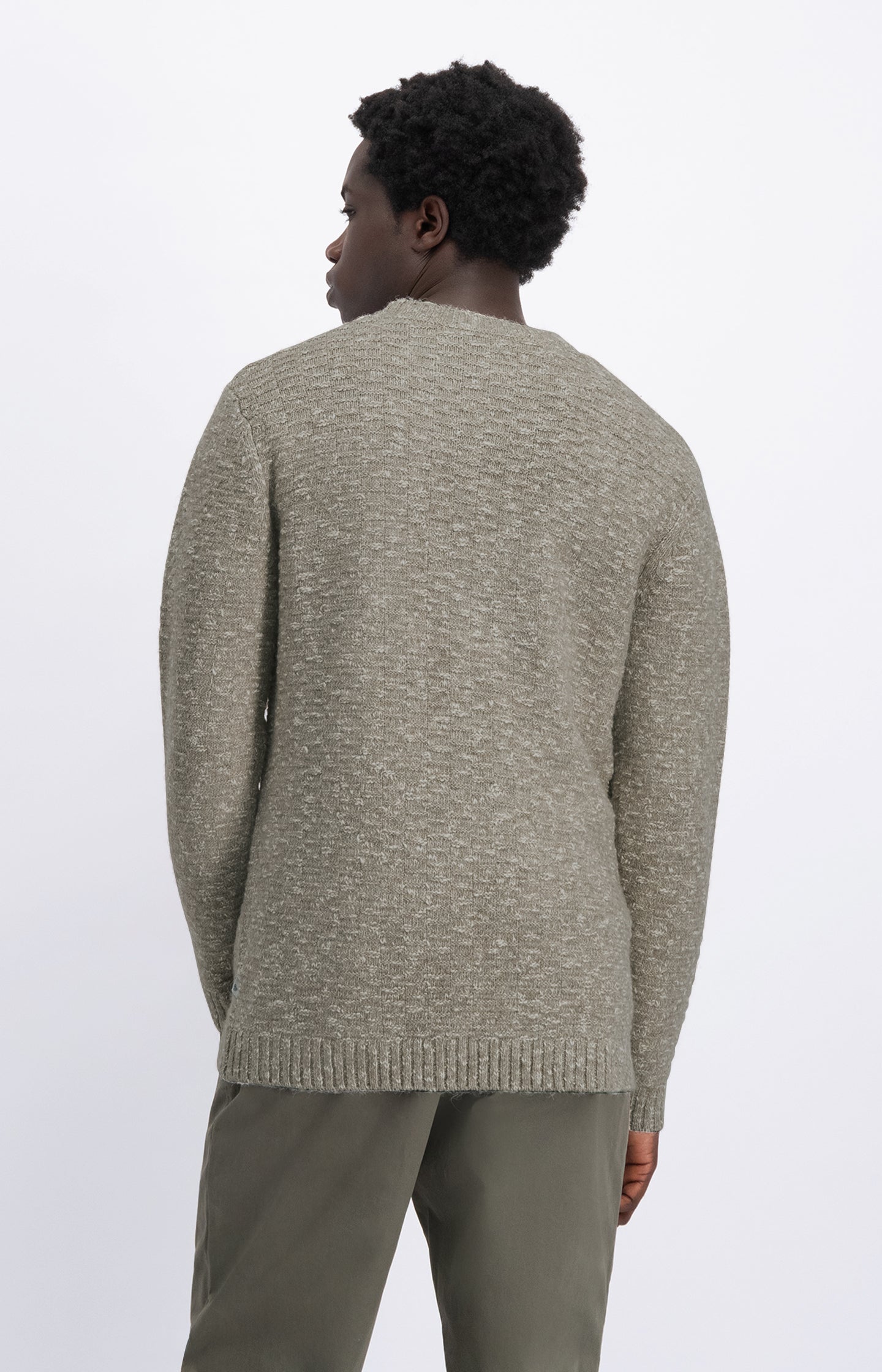 PANOPEA BOUCLE MELANGE CREWNECK