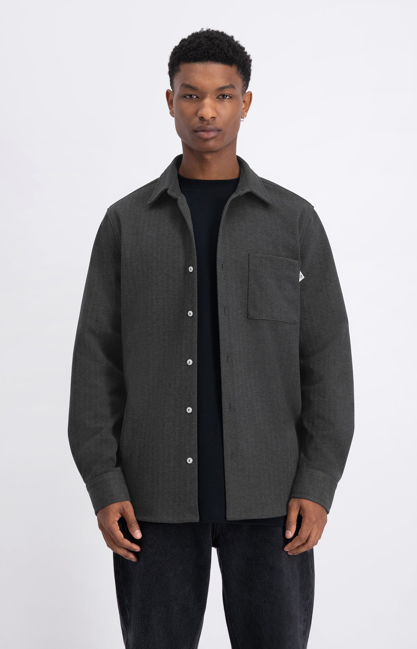 TROY HERRINGBONE SHIRT