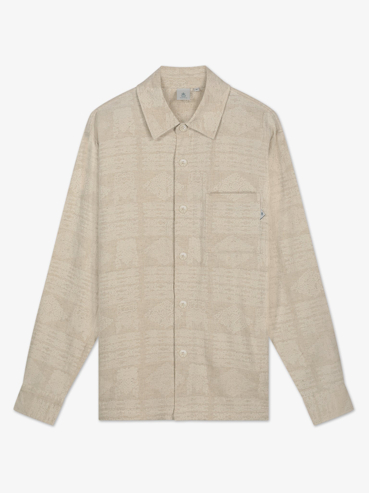 LEAF JACQUARD SHIRT