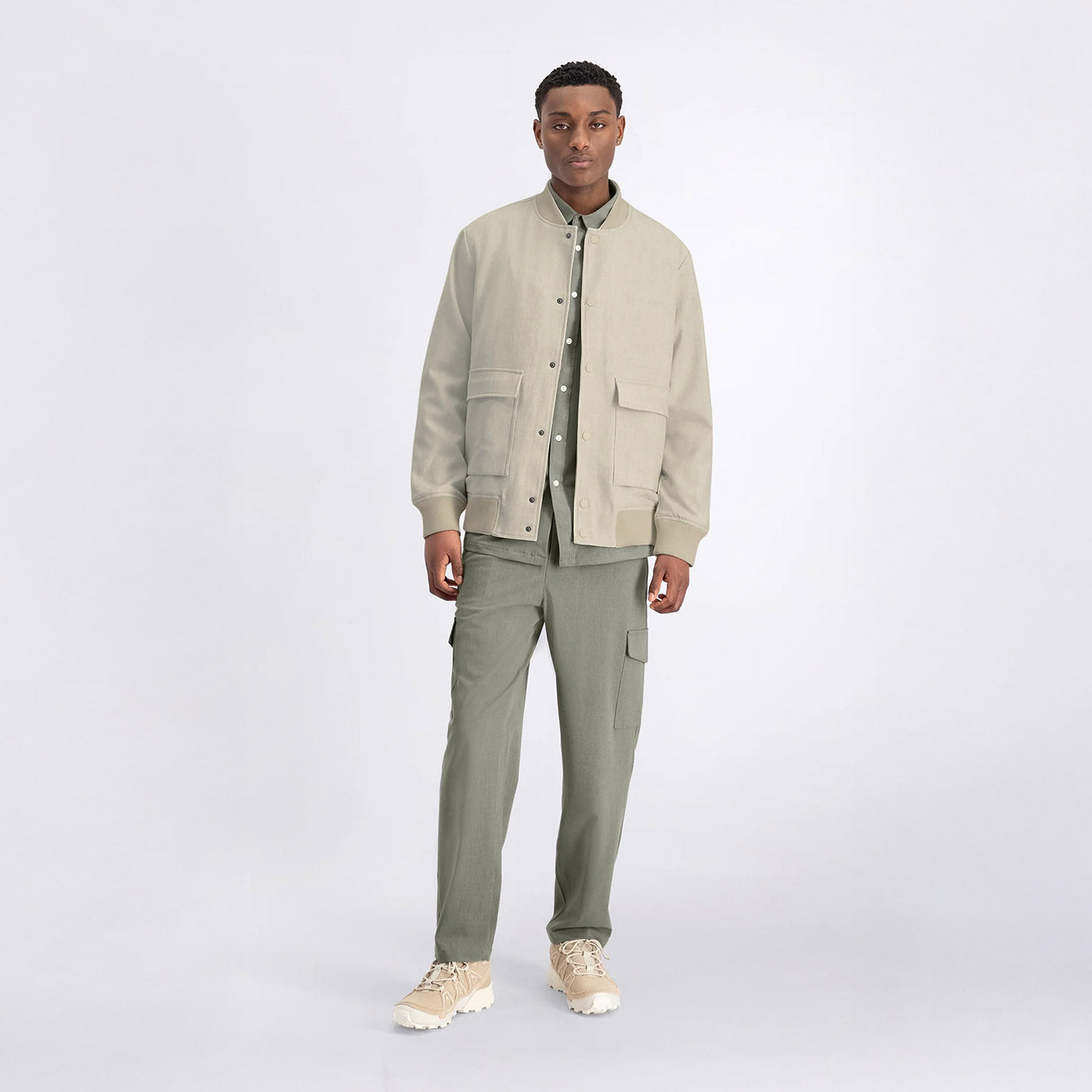 ABYSS MELANGE SHORT JACKET