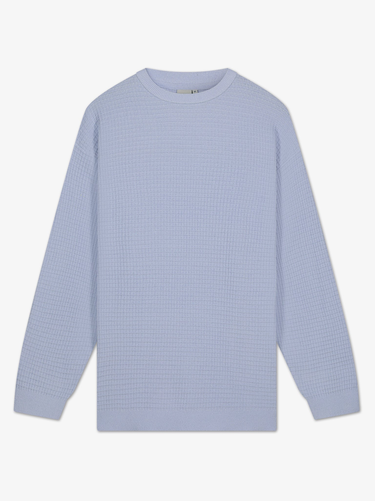 THEIA WAFFLE KNIT CREWNECK