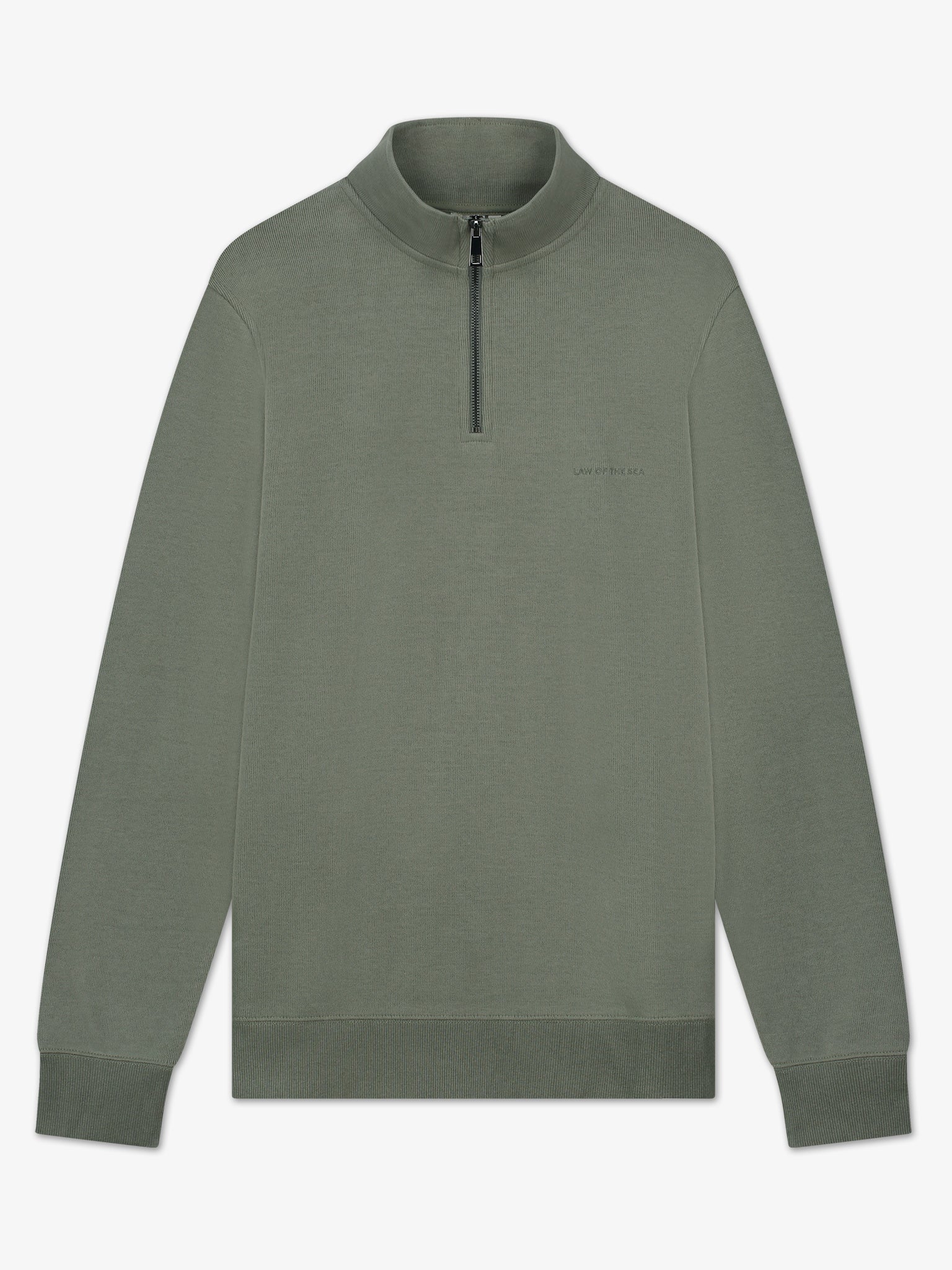 MIND HALF ZIP SWEATER