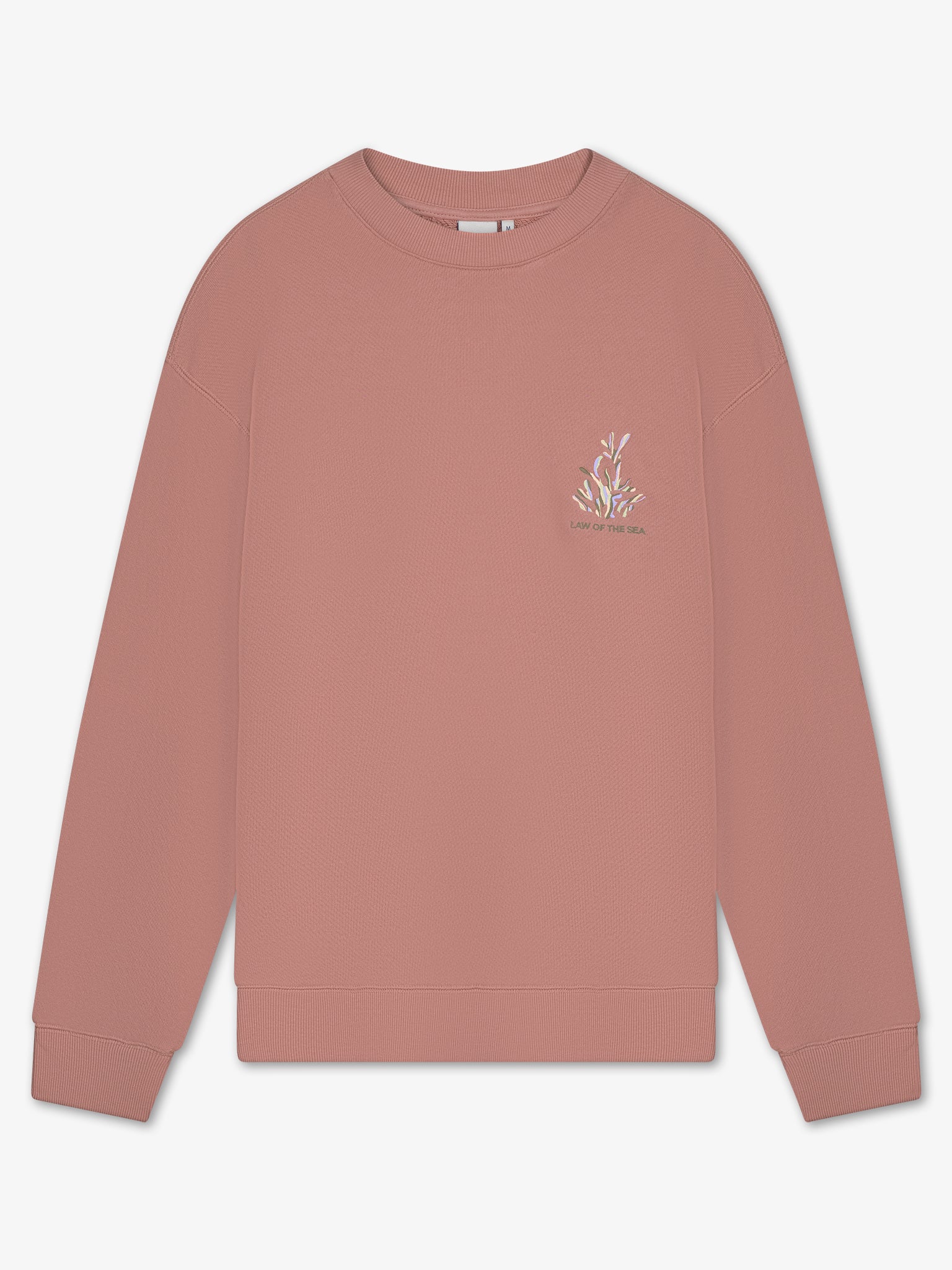 THEMIS CREWNECK SWEATER WITH EMBROIDERY