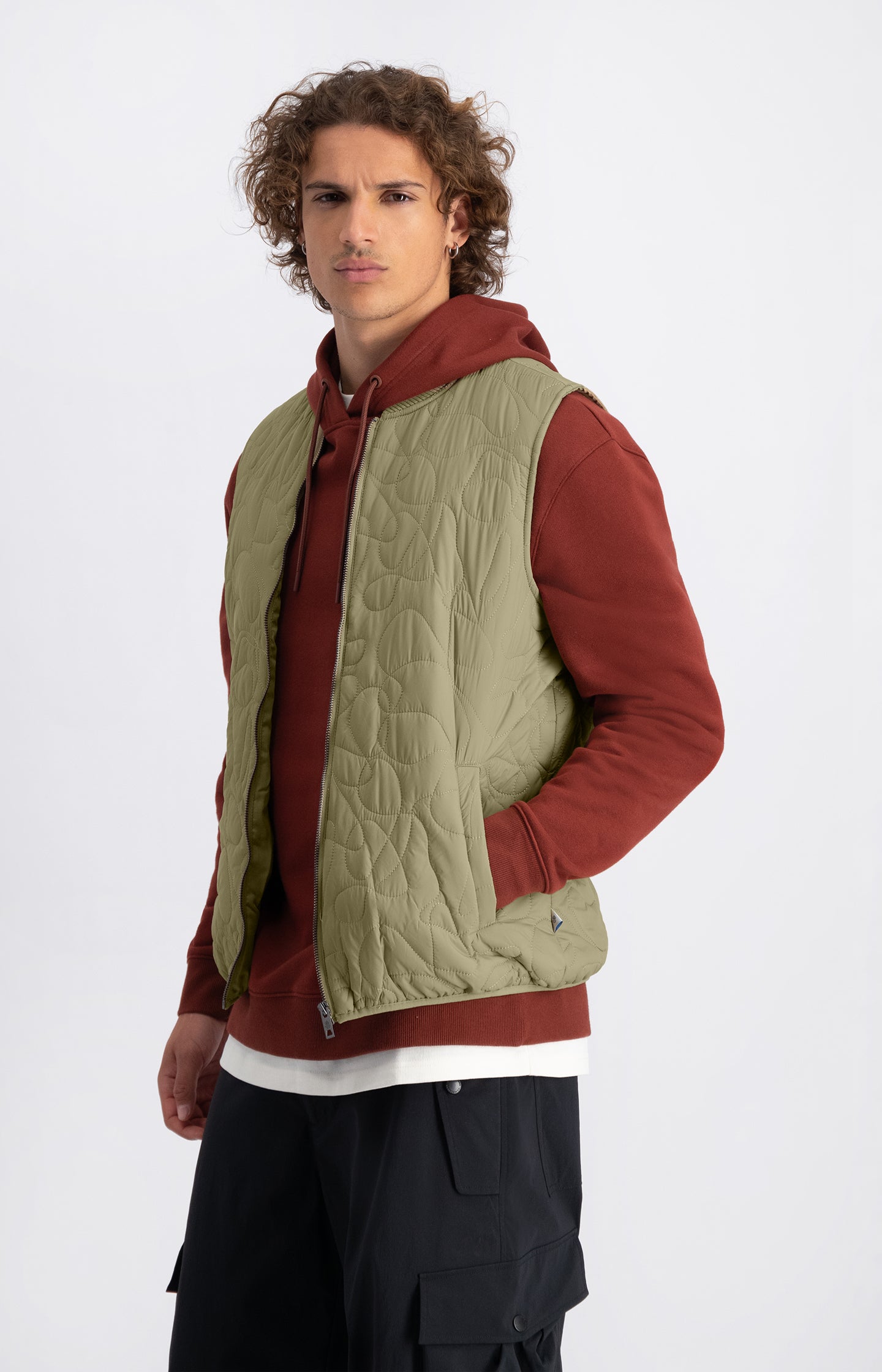 FOSSIL LAW OF THE SEA X POEDERBAAS QUILTED BODYWARMER