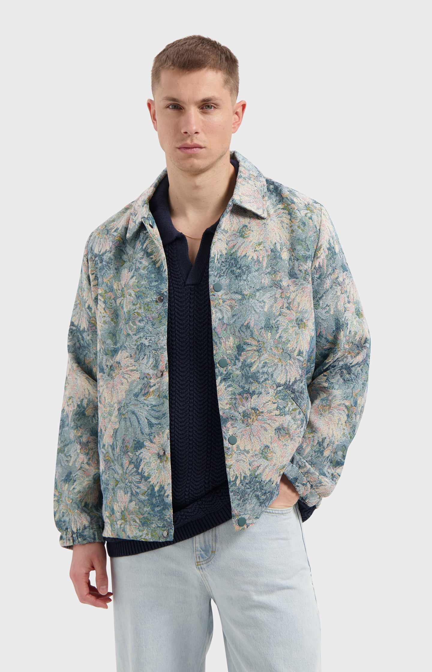 FERREN JACQUARD SHIRTJACKET
