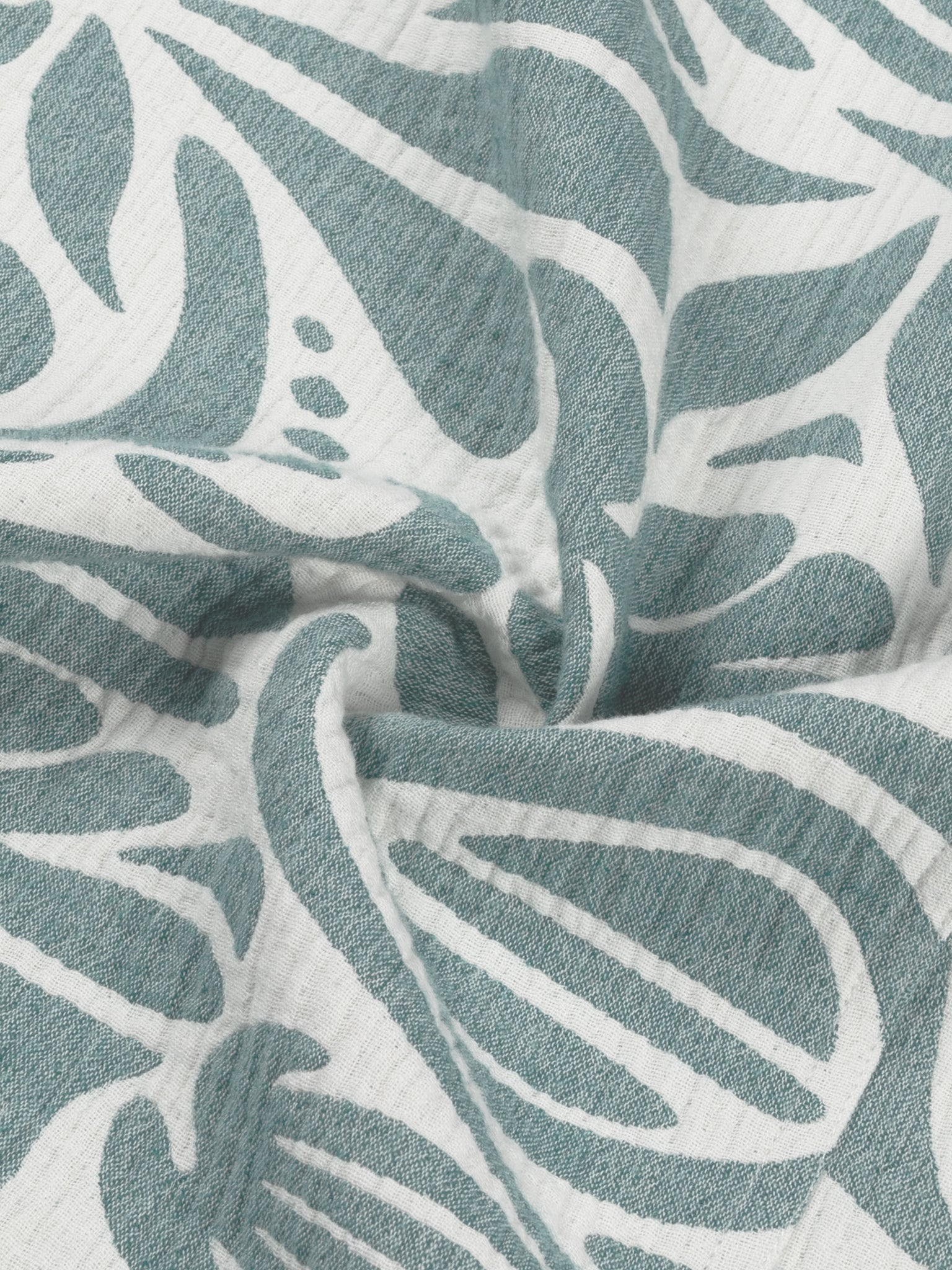 SAPPHIRE JACQUARD TRUCKER JACKET