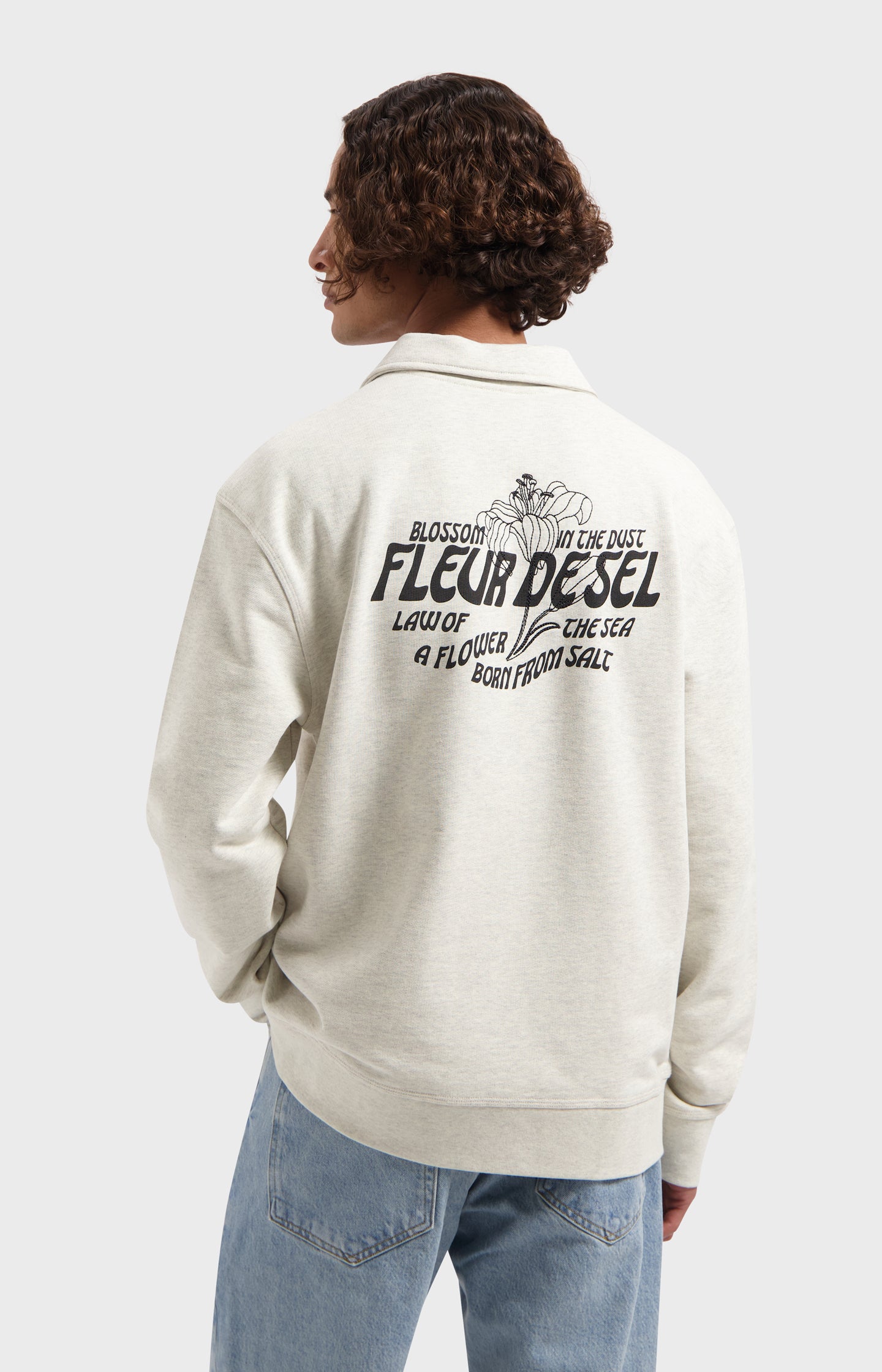 SOREN MELANGE SWEAT POLO