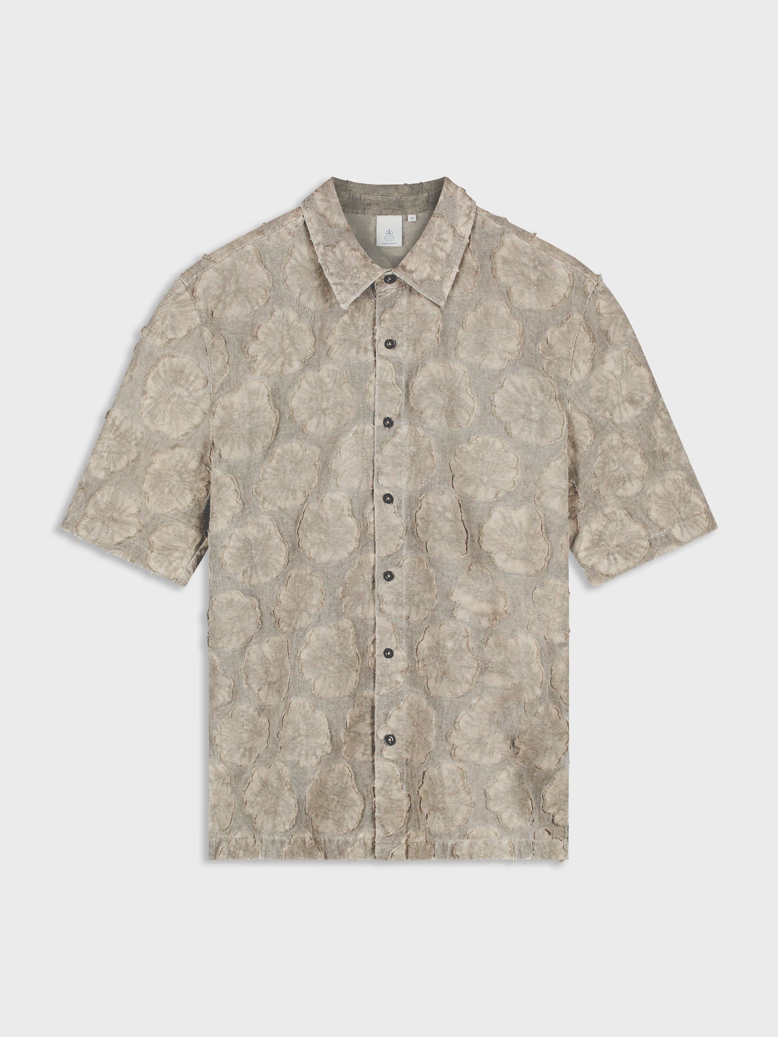 COMBRIT GARMENT DYED JACQUARD SHIRT