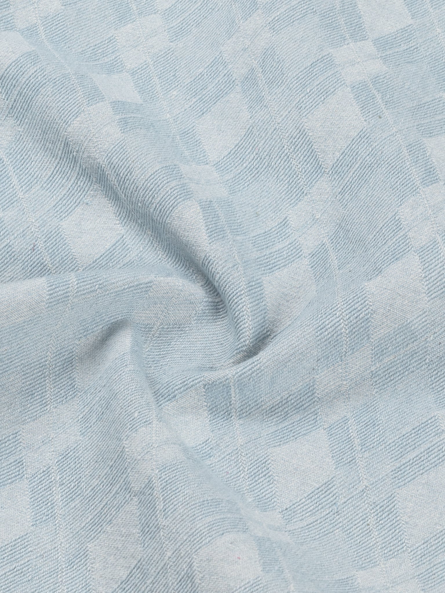 LAZORN BLEACHED DENIM JACQUARD SHORT