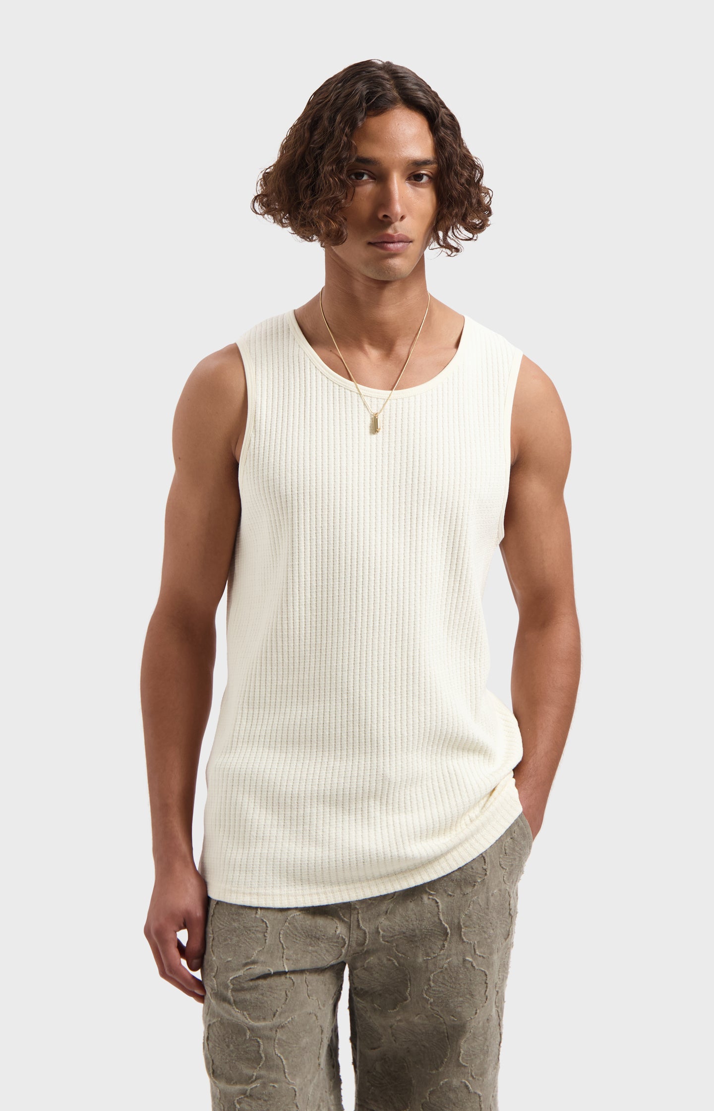 THALOR RIBBED SINGLET