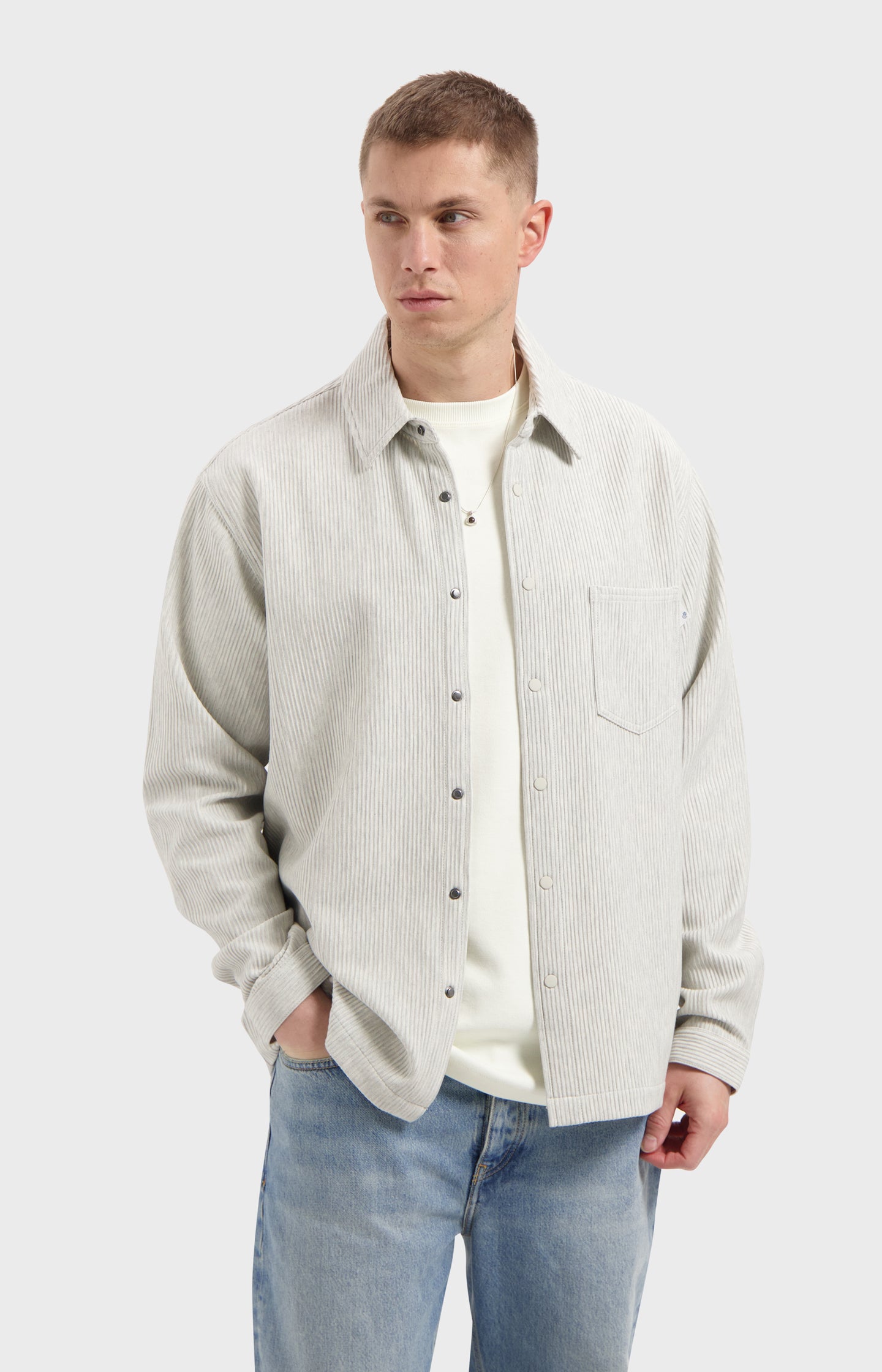DRIP STRUCTURED JERSEY SHIRT