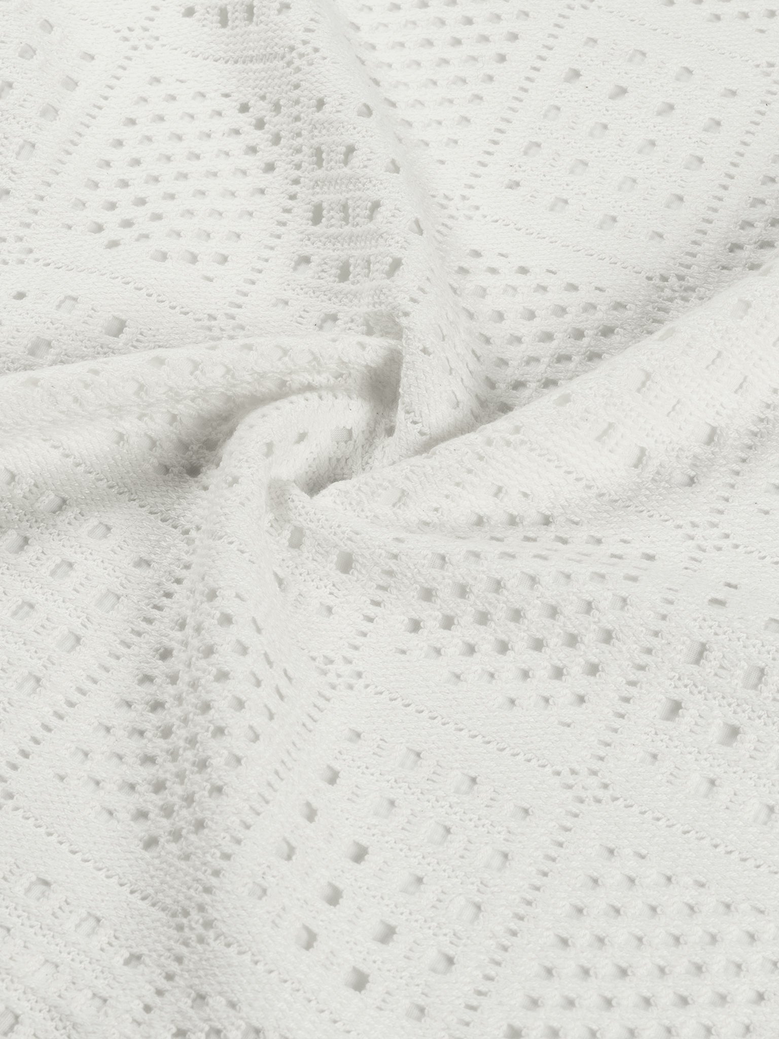 SIREN AJOUR KNITTED RESORT SHIRT