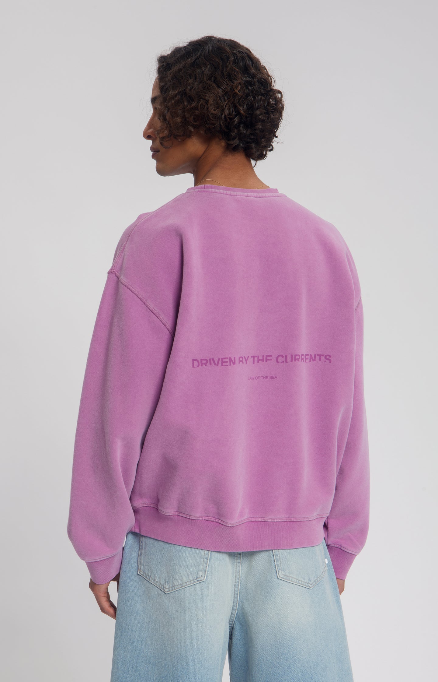 TORRIA GARMENT DYED CREWNECK