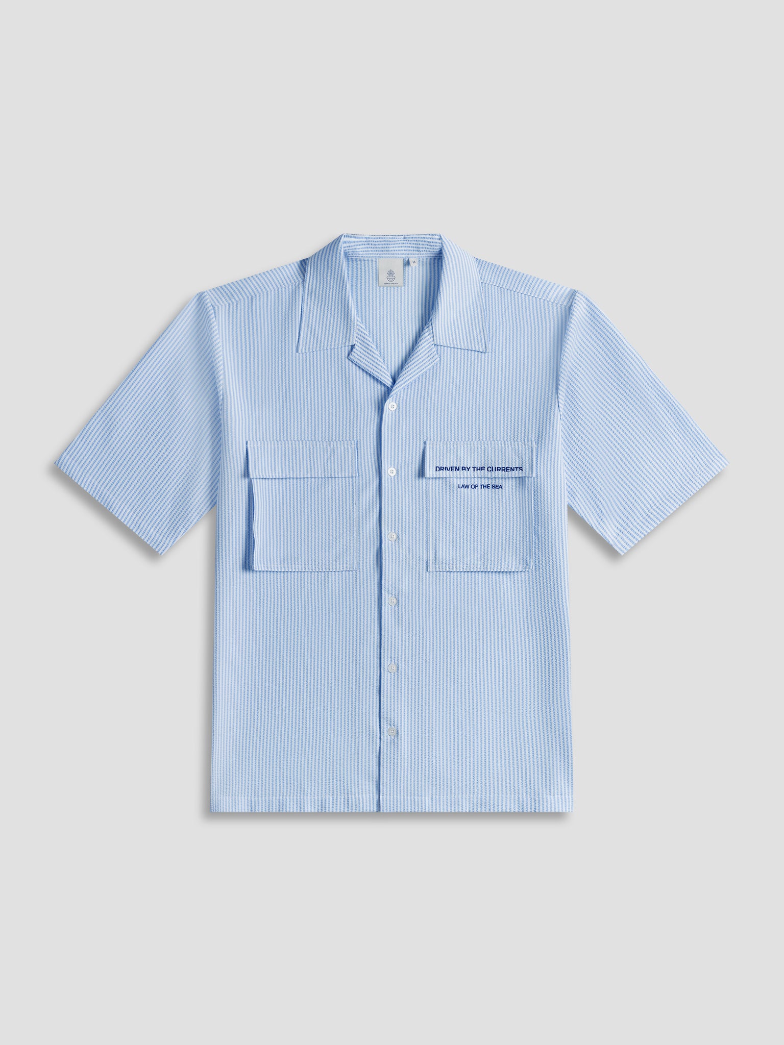 CORALYN SEERSUCKER STRIPED SHIRT