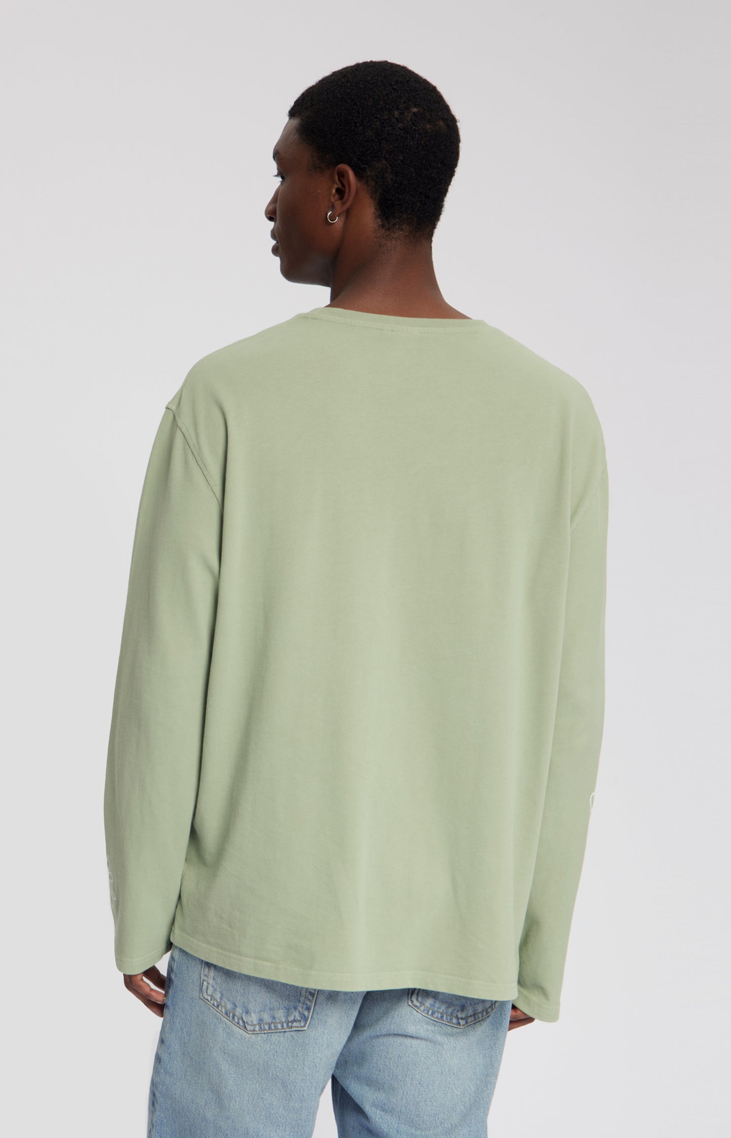 DAISY LONGSLEEVE GARMENT DYED T-SHIRT