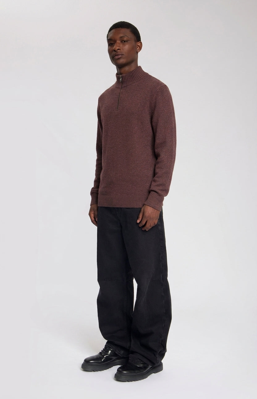 LAMAR KNITTED HALF ZIP