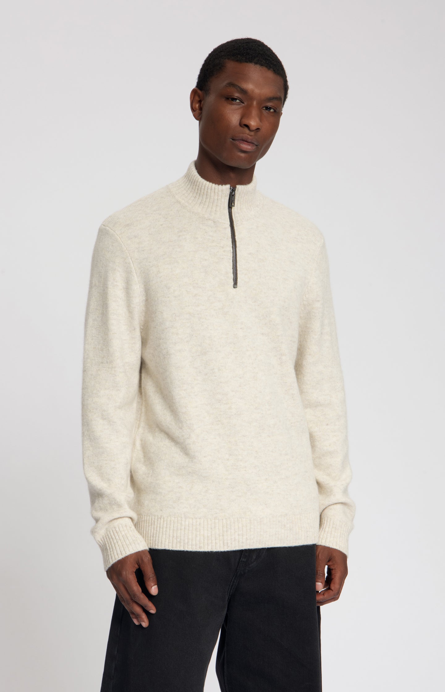 LAMAR KNITTED HALF ZIP