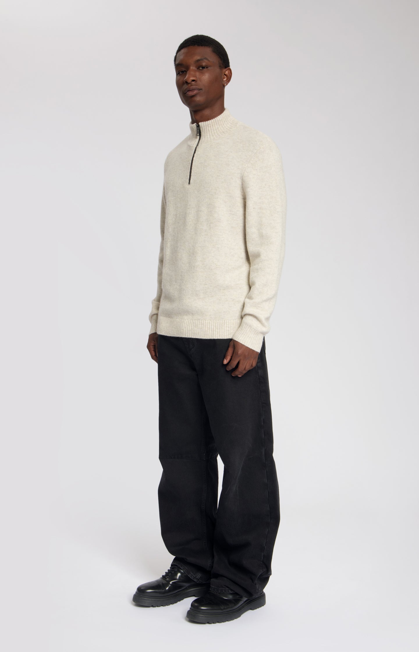LAMAR KNITTED HALF ZIP