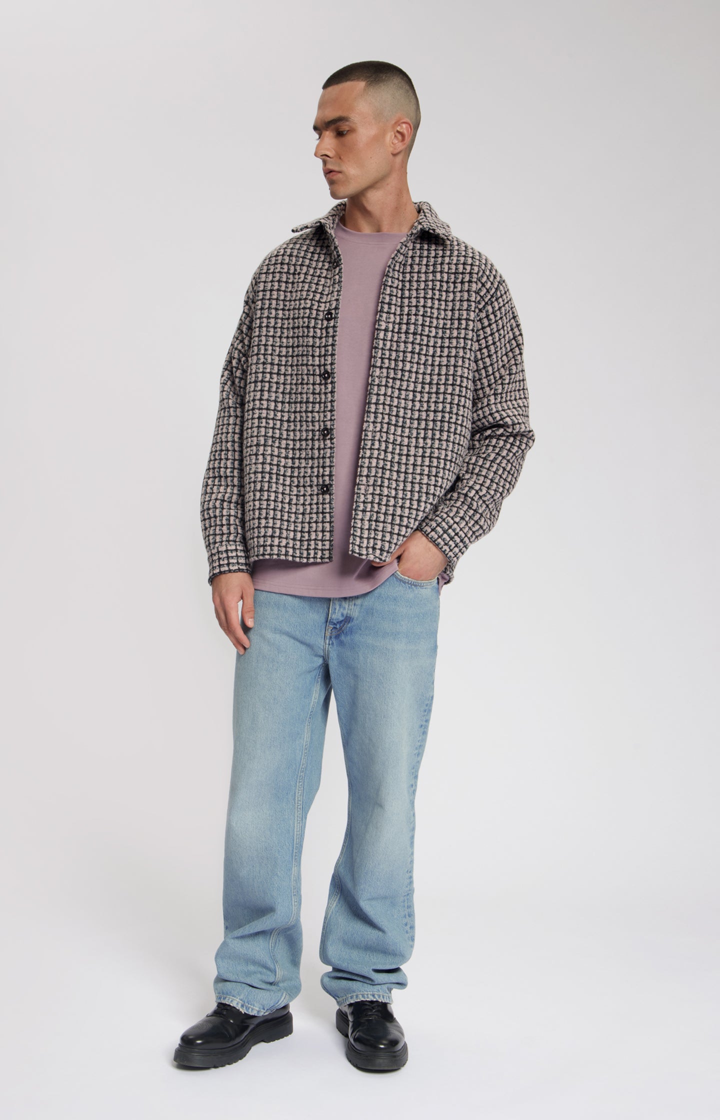 SOUNDER YARN DYED CHECK OVERSHIRT