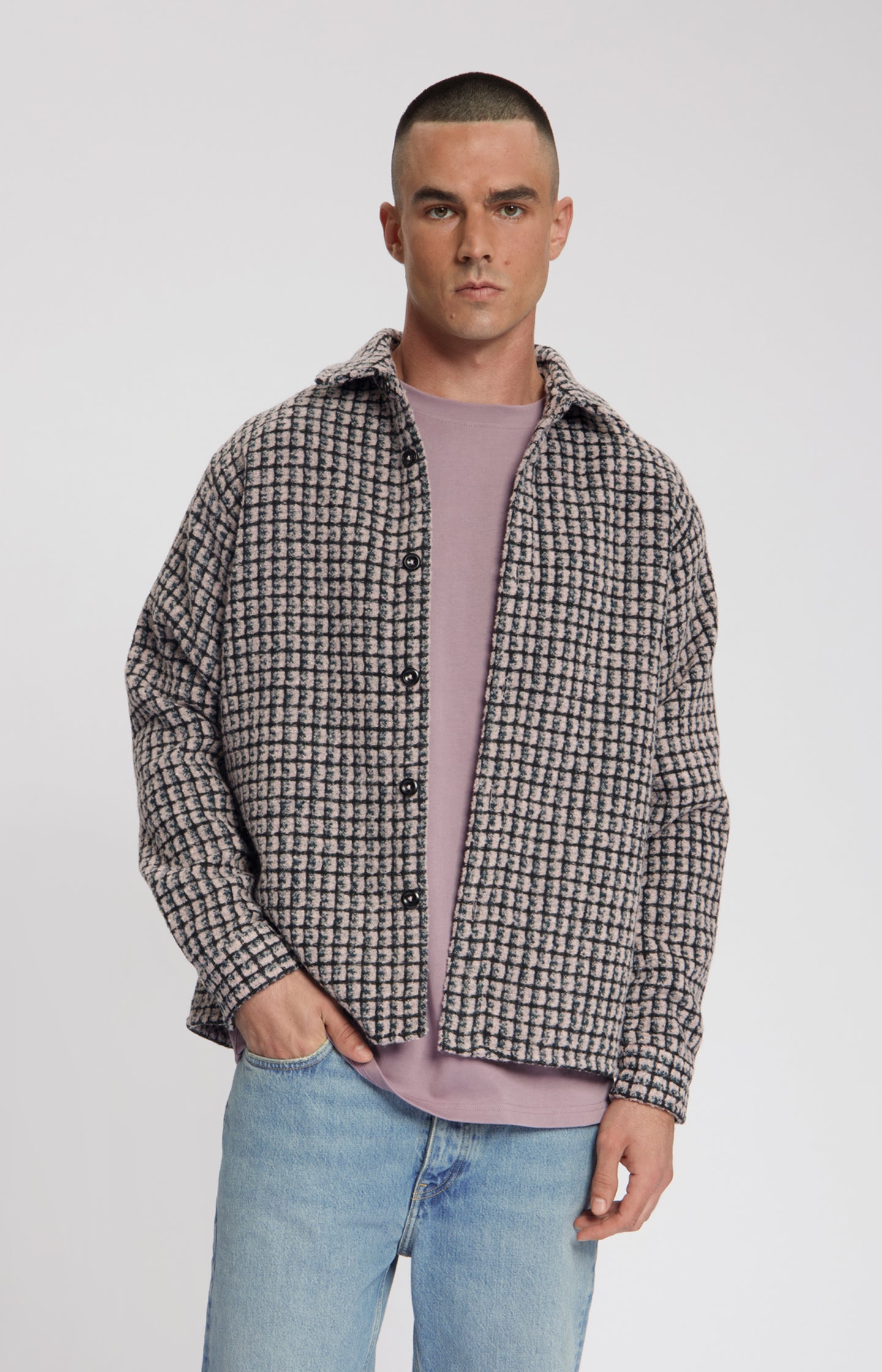 SOUNDER YARN DYED CHECK OVERSHIRT