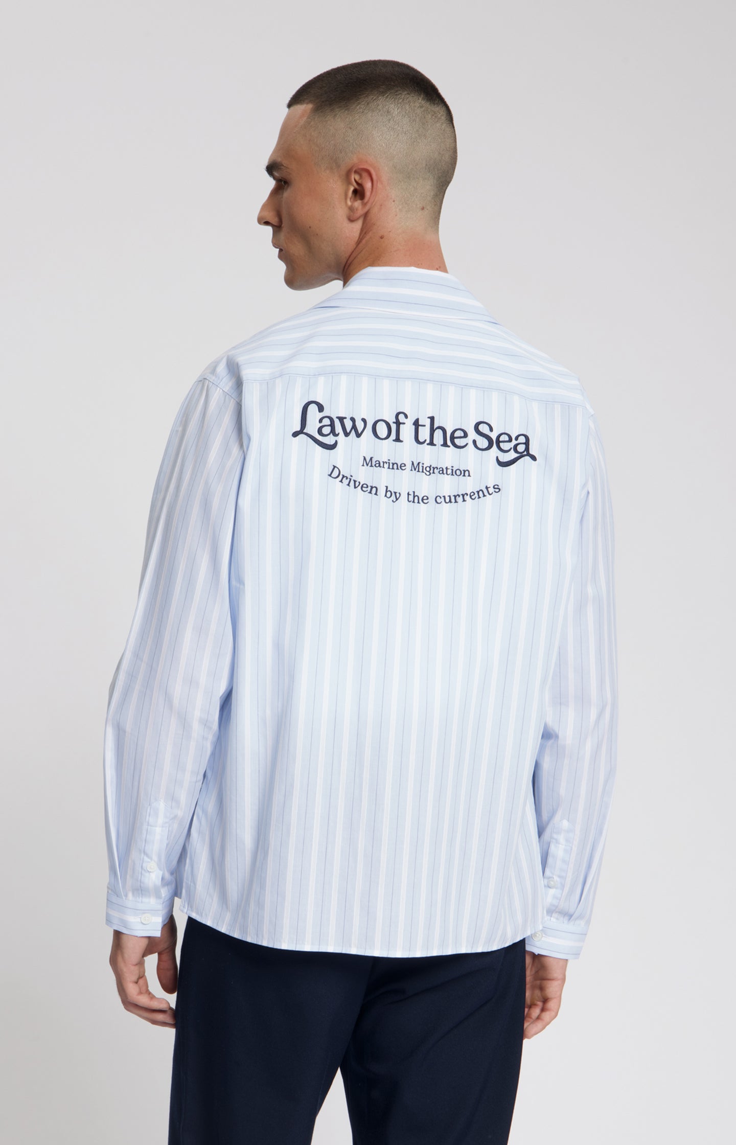 SQUALL YARN DYED STRIPED SHIRT