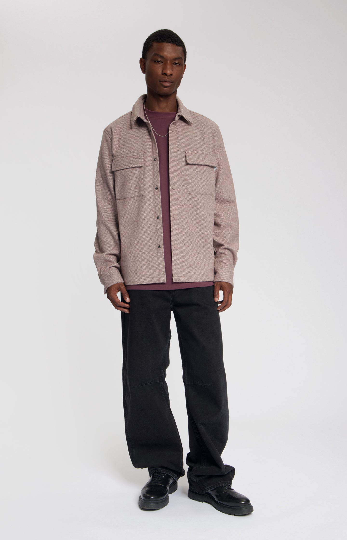RIME TWO TONE HEAVY JERSEY SHIRT
