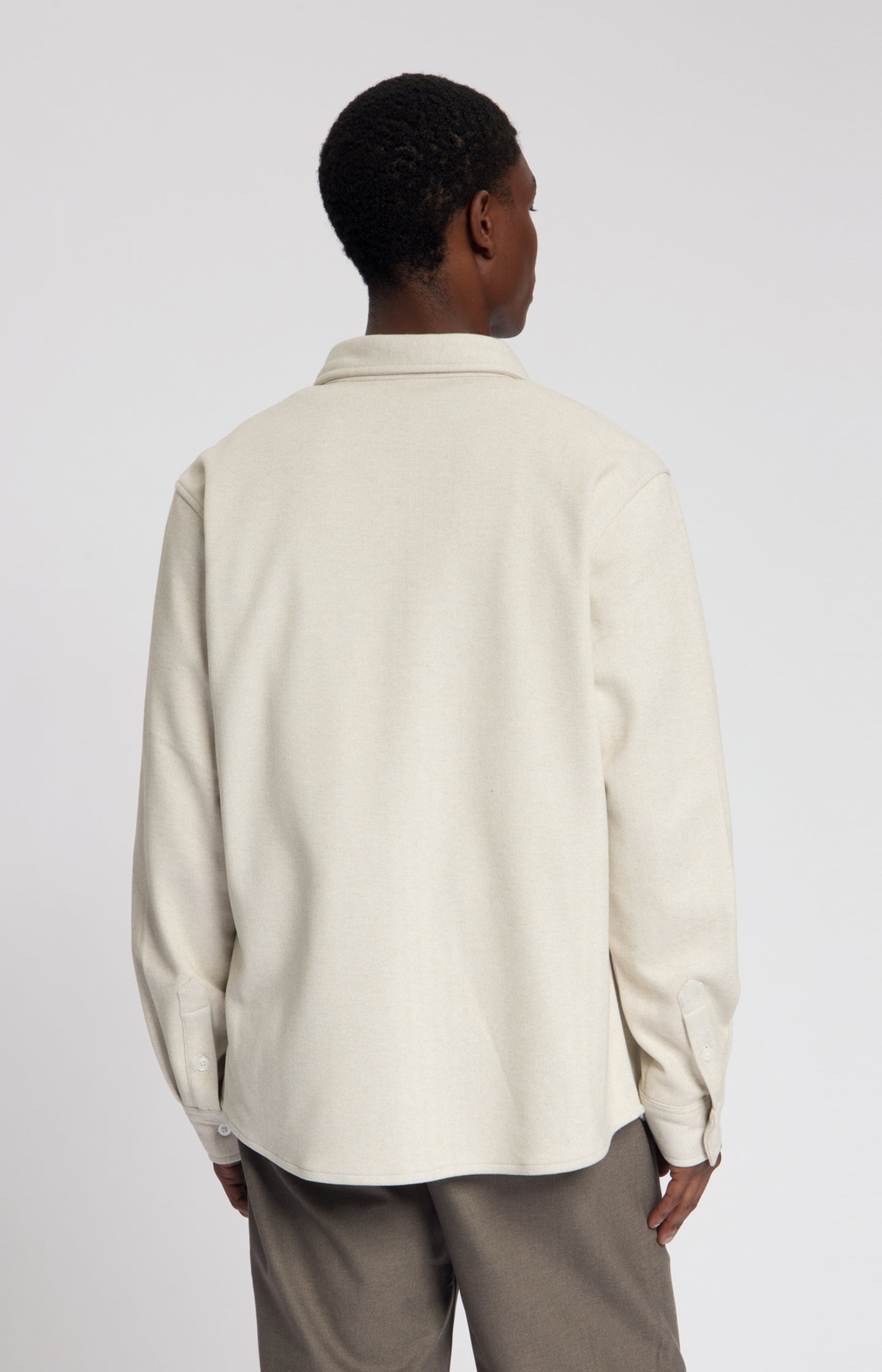 TROY SOFT HERRINGBONE SHIRT