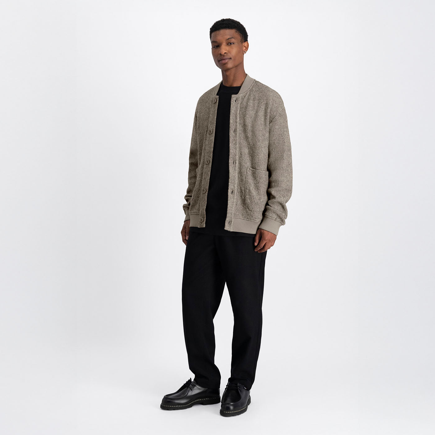 KATA KNITTED BOMBER JACKET
