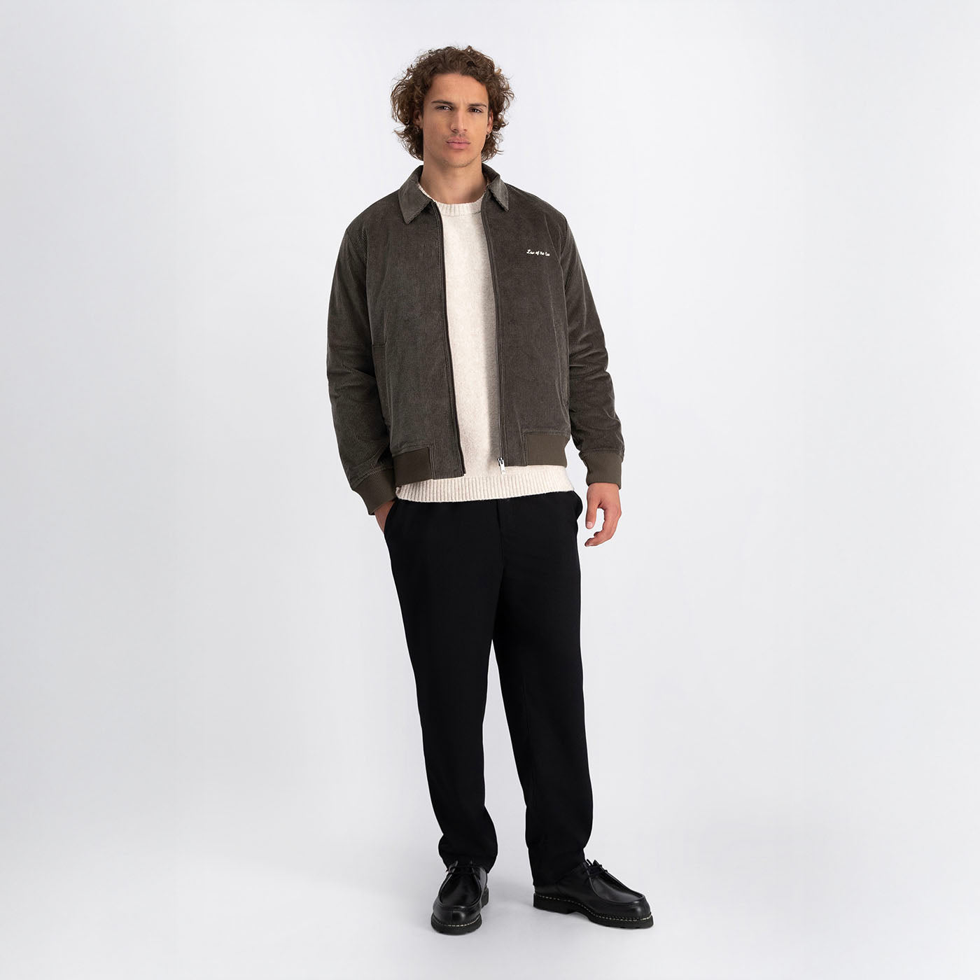 BASYL SNOWTOP RIBCORD JACKET